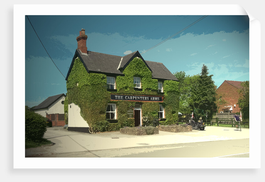 The Carpenters Arms in Dale Abbey by Sarah Smith