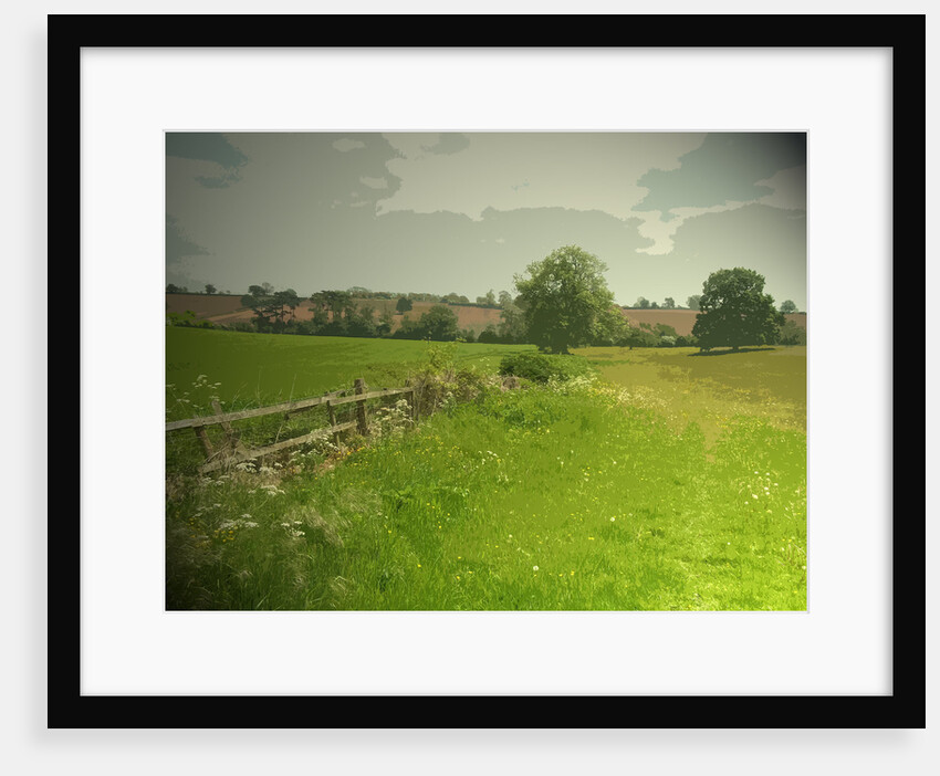 Mixed Farmland near the Burrows by Sarah Smith