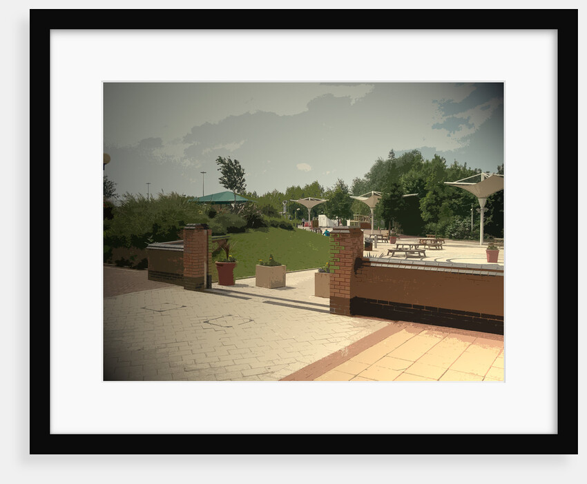 Plaza near The Oasis at Meadowhall by Sarah Smith