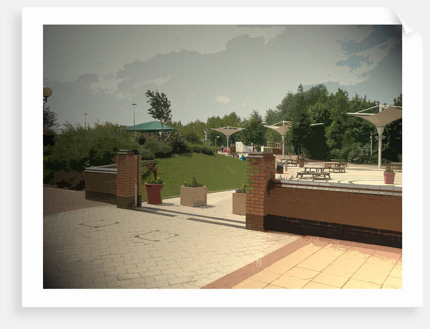 Plaza near The Oasis at Meadowhall by Sarah Smith