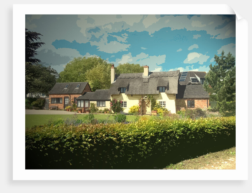 Thatch Cottage in Shirley by Sarah Smith