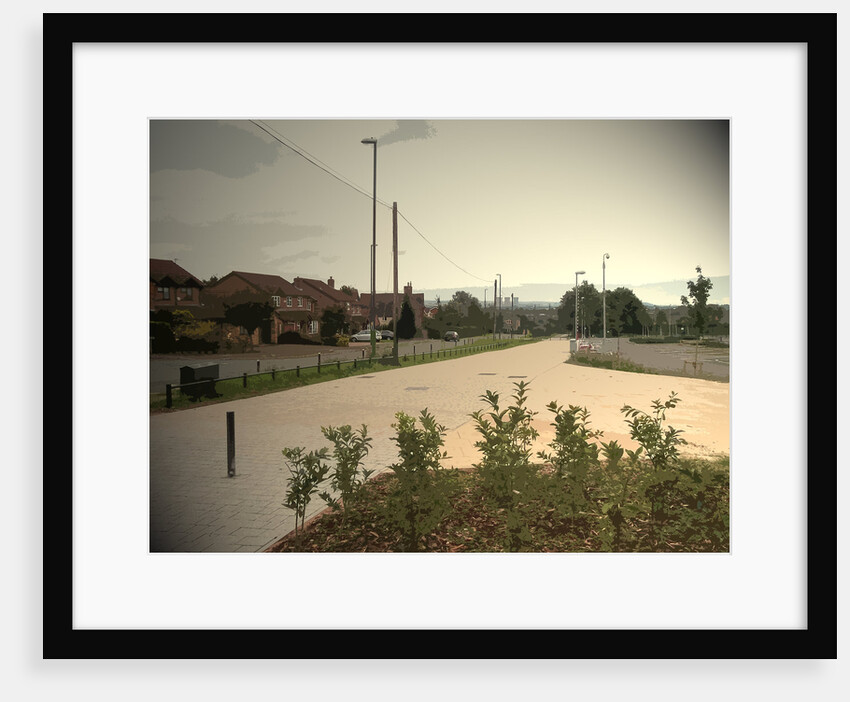 Cycle Track near Derby Community Sports by Sarah Smith