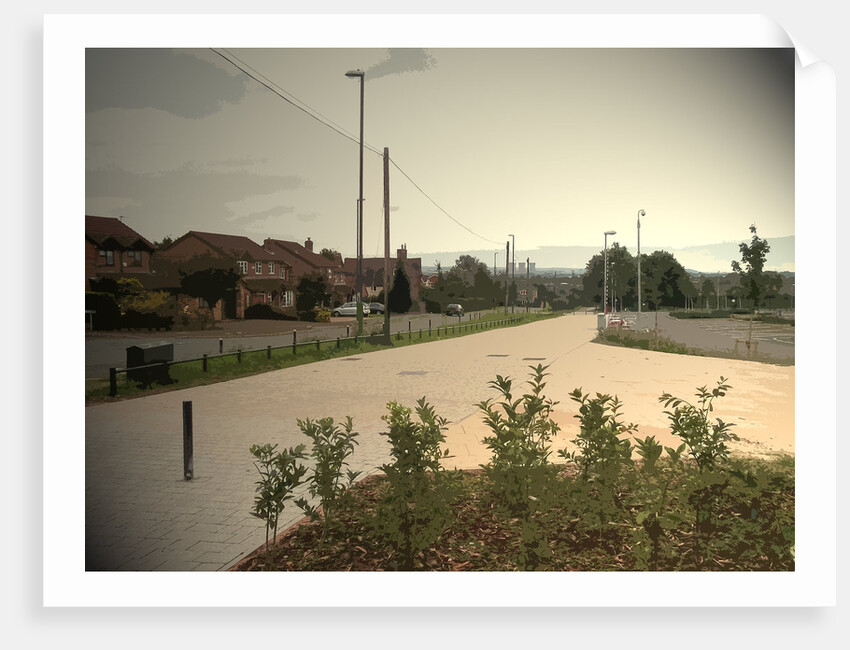 Cycle Track near Derby Community Sports by Sarah Smith