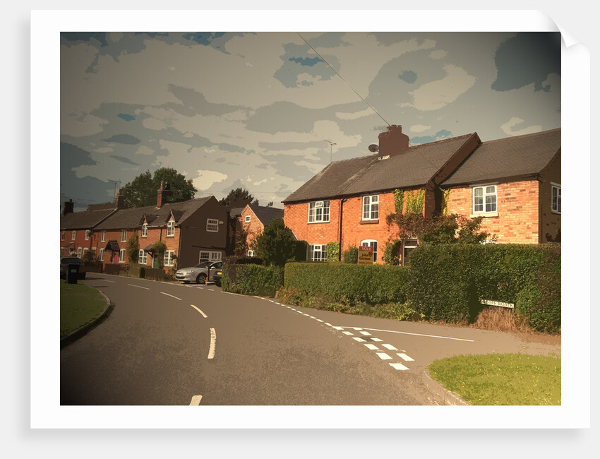 Alms Road in Doveridge by Sarah Smith
