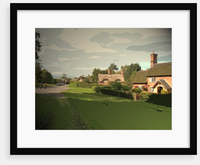 Quilow Lane in Osmaston by Sarah Smith