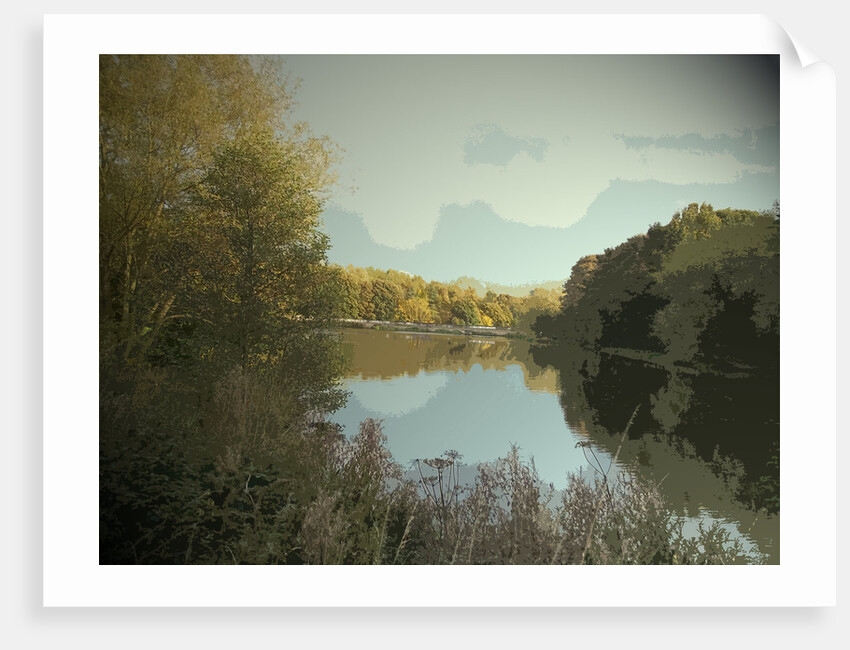 Reservoir in Westwood Country Park by Sarah Smith