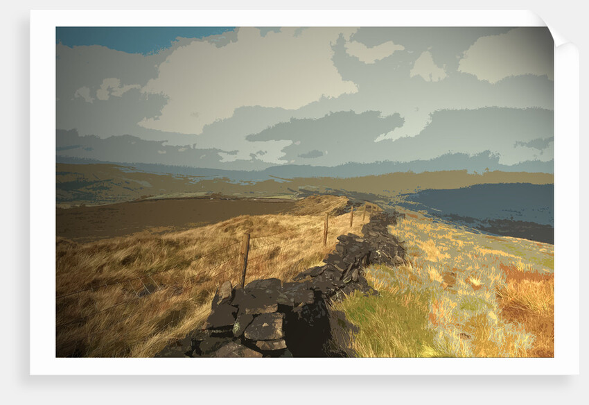 Ridge between Cats Tor and Pym Chair by Sarah Smith