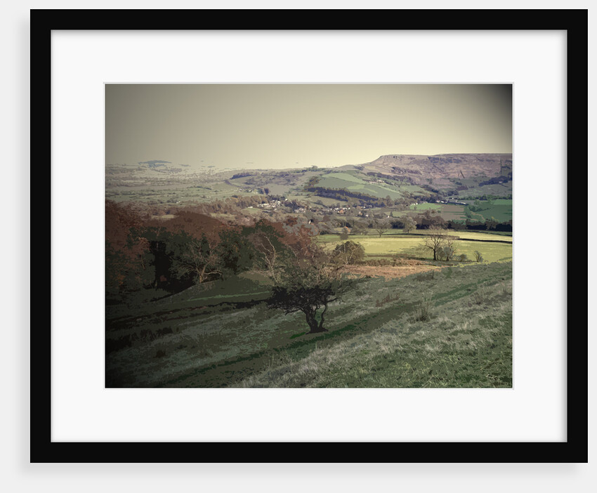 Overlooking Combs Village by Sarah Smith