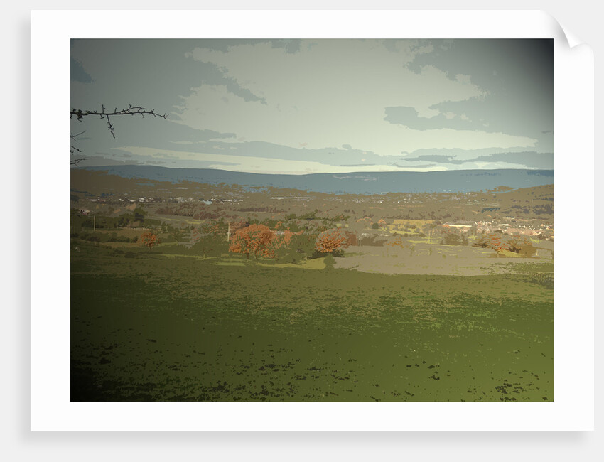 Towards Dinting Vale from High Lane by Sarah Smith