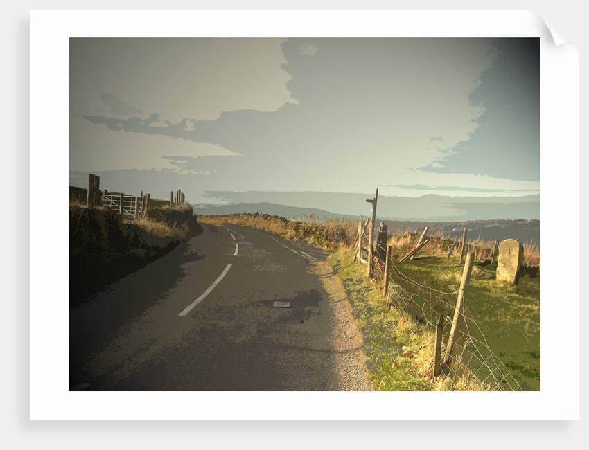 Junction of High Lane and Hargate Hill by Sarah Smith