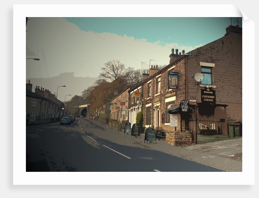Market Street in Broadbottom by Sarah Smith