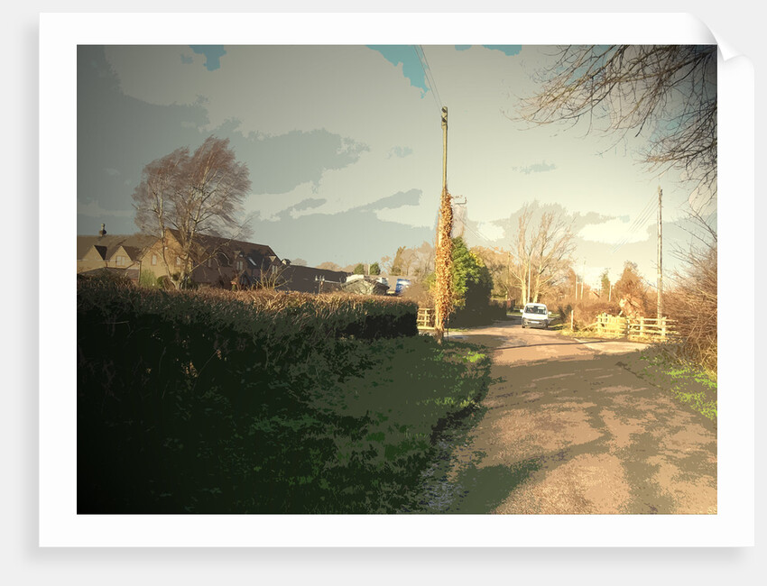 Malthouse Lane in Hatton by Sarah Smith