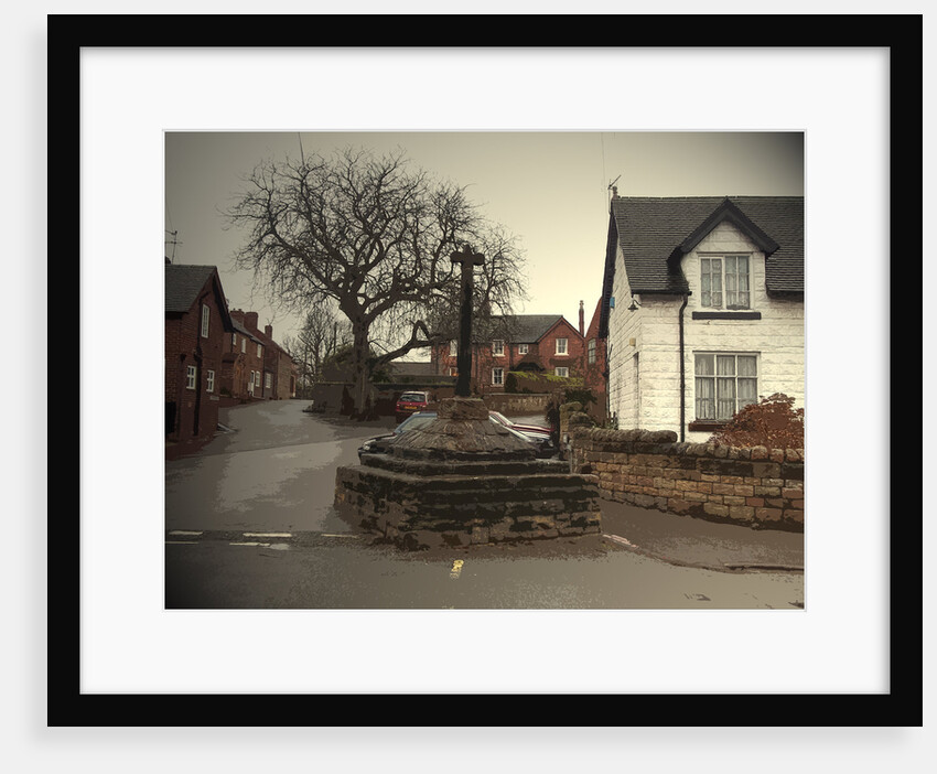 Cross in Stanton-by-Dale by Sarah Smith