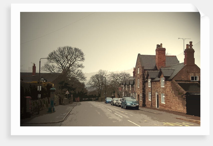 Stanhope Street in Stanton-by-Dale by Sarah Smith