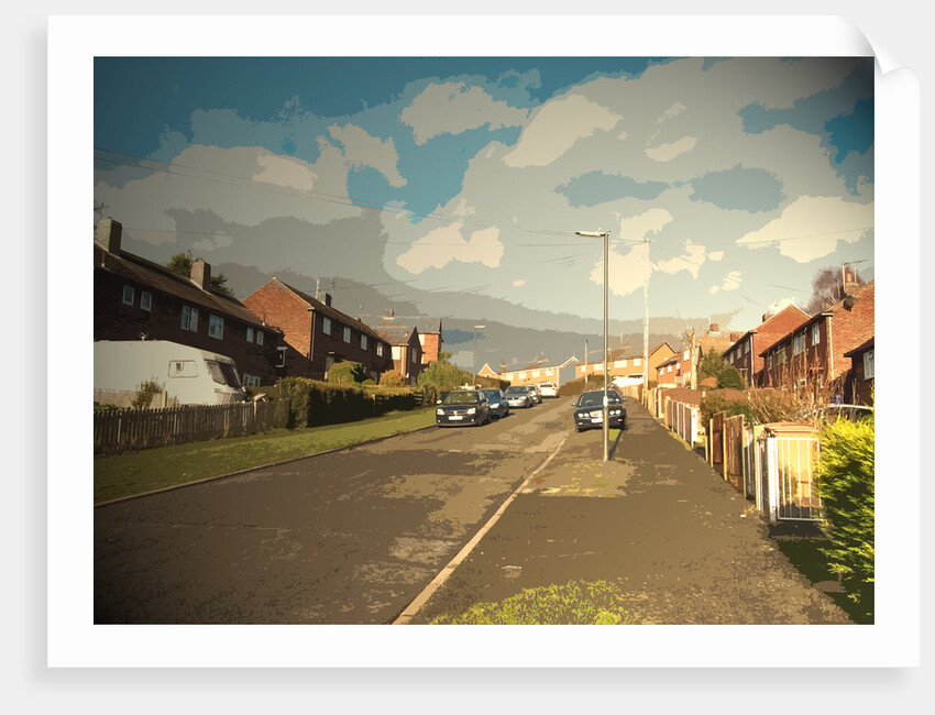 Wirksworth Road in Kirk Hallam by Sarah Smith