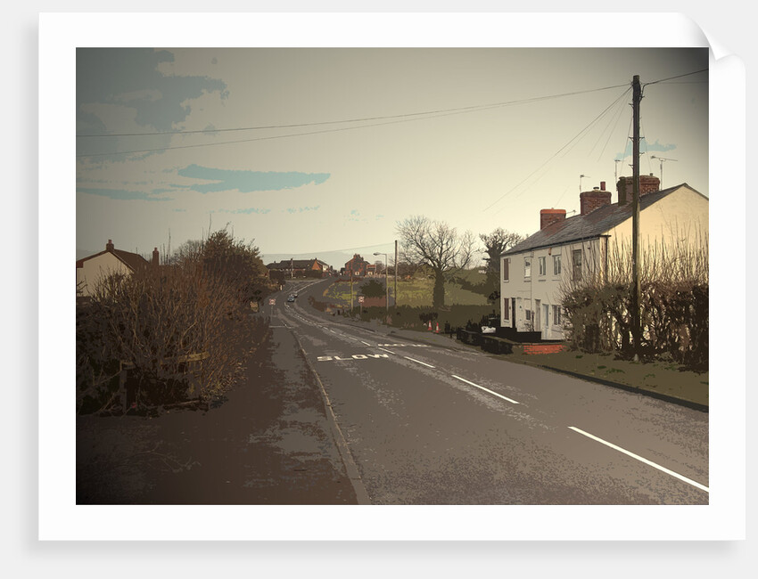 Cottages at Denby Common by Sarah Smith