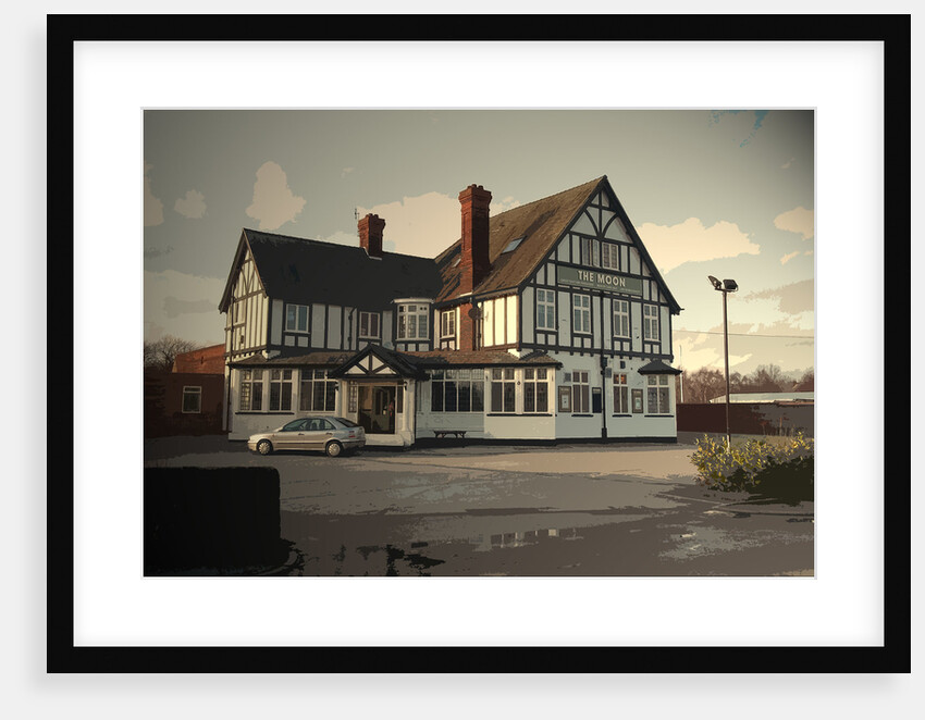The Moon Public House in Spondon by Sarah Smith