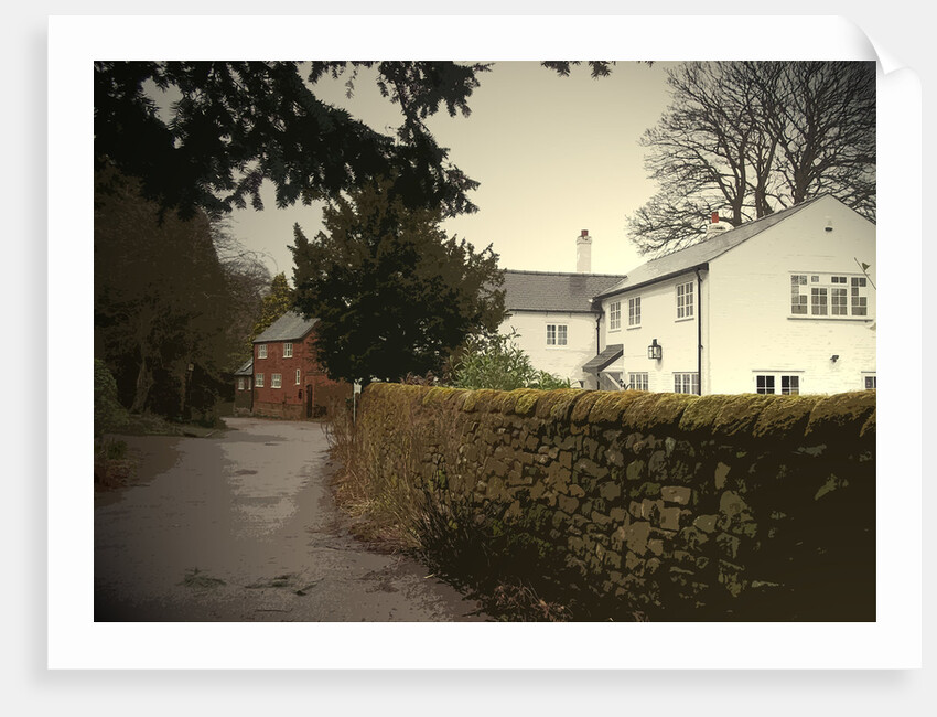 Siddals Lane in Allestree Village by Sarah Smith