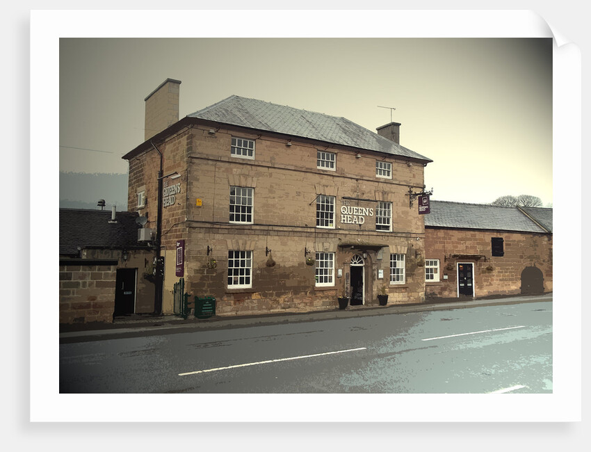 The Queens Head in Little Eaton by Sarah Smith