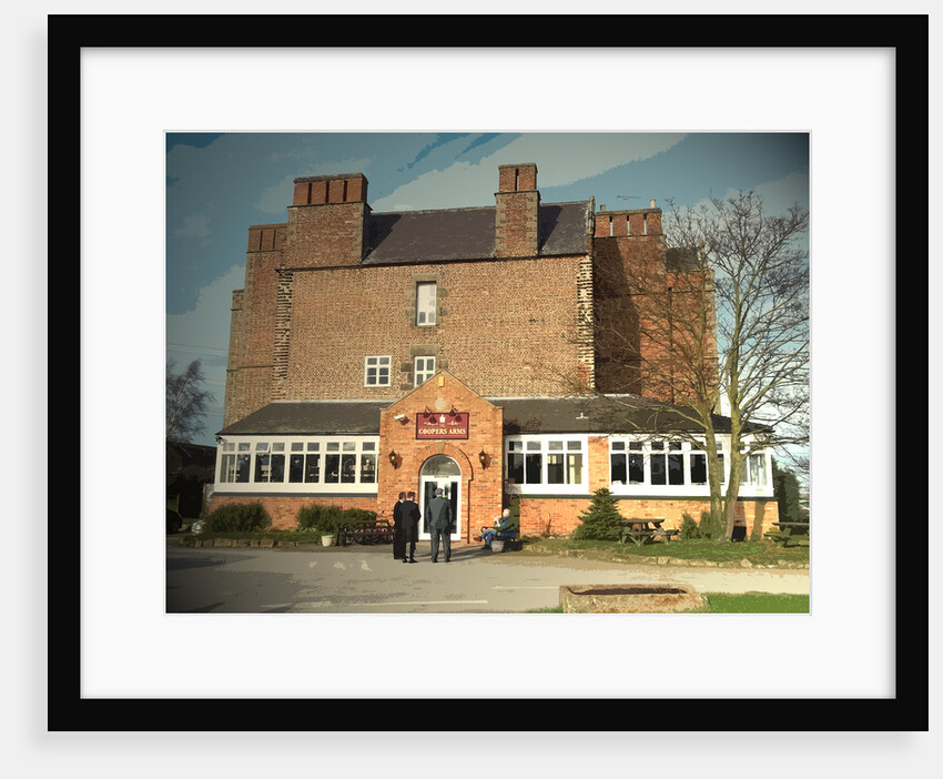 Pub and Hall in Weston-on-Trent by Sarah Smith