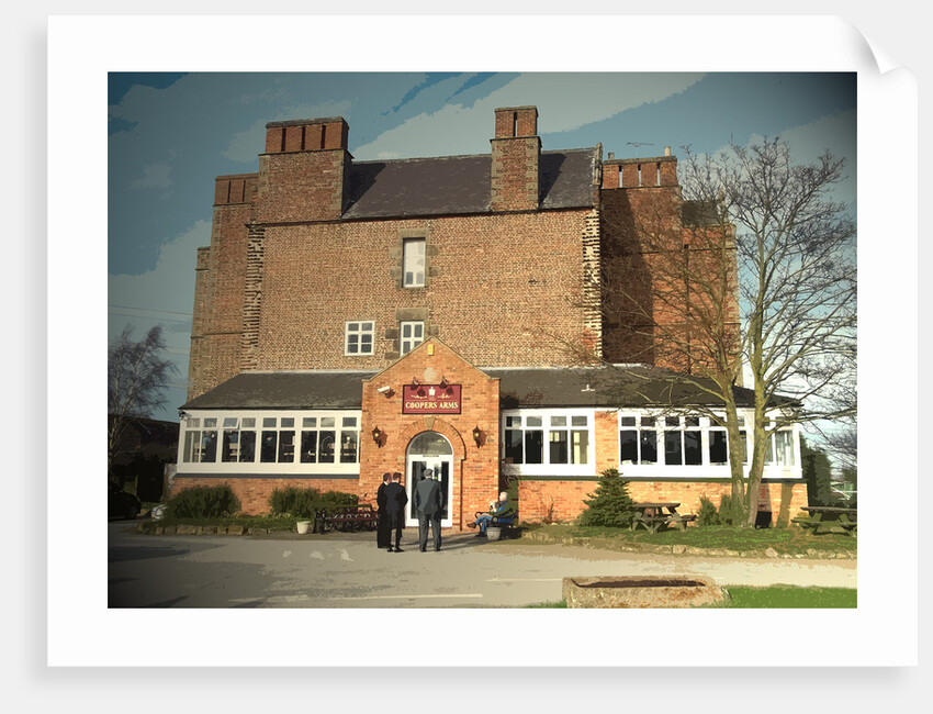 Pub and Hall in Weston-on-Trent by Sarah Smith
