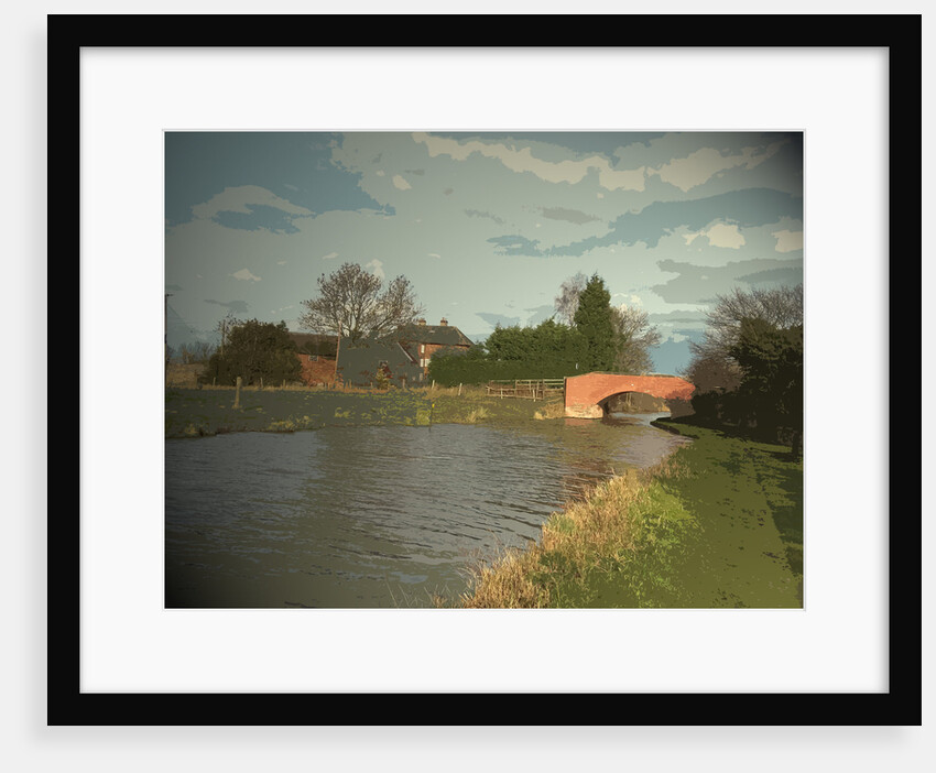 Trent and Mersey Canal at Weston Grange by Sarah Smith