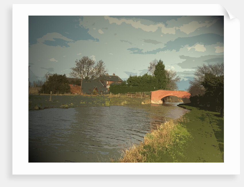 Trent and Mersey Canal at Weston Grange by Sarah Smith