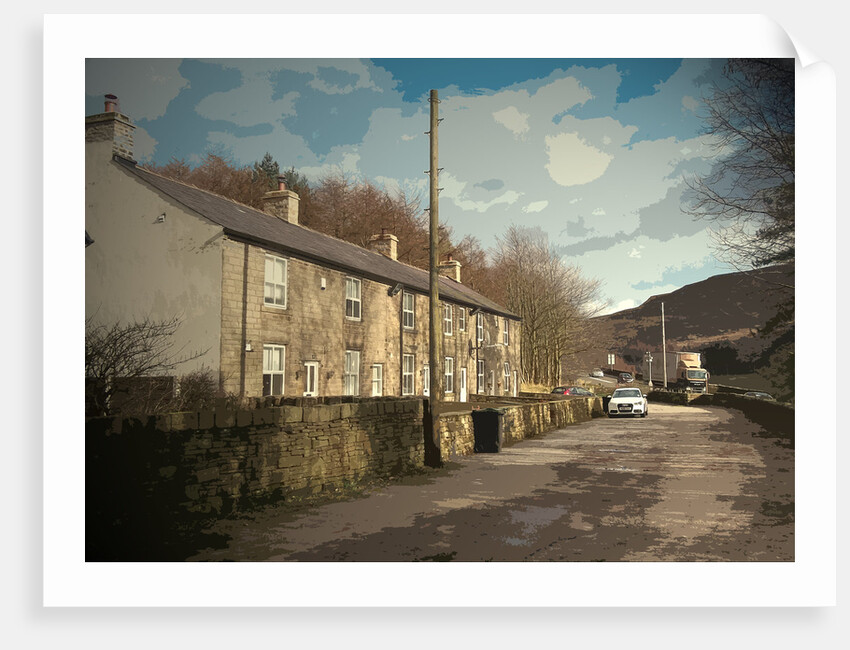 Stone Row in Crowden by Sarah Smith