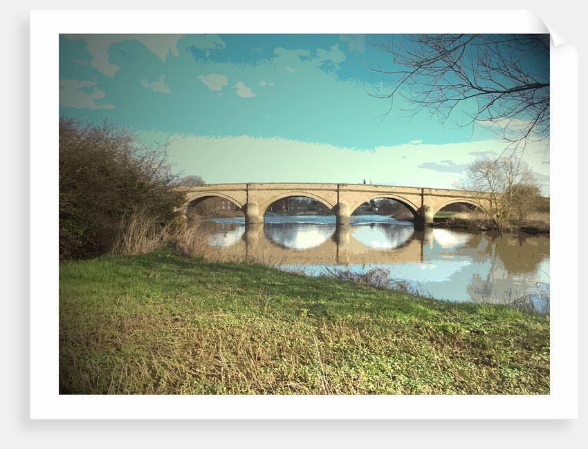 Swarkestone Bridge and River Trent by Sarah Smith