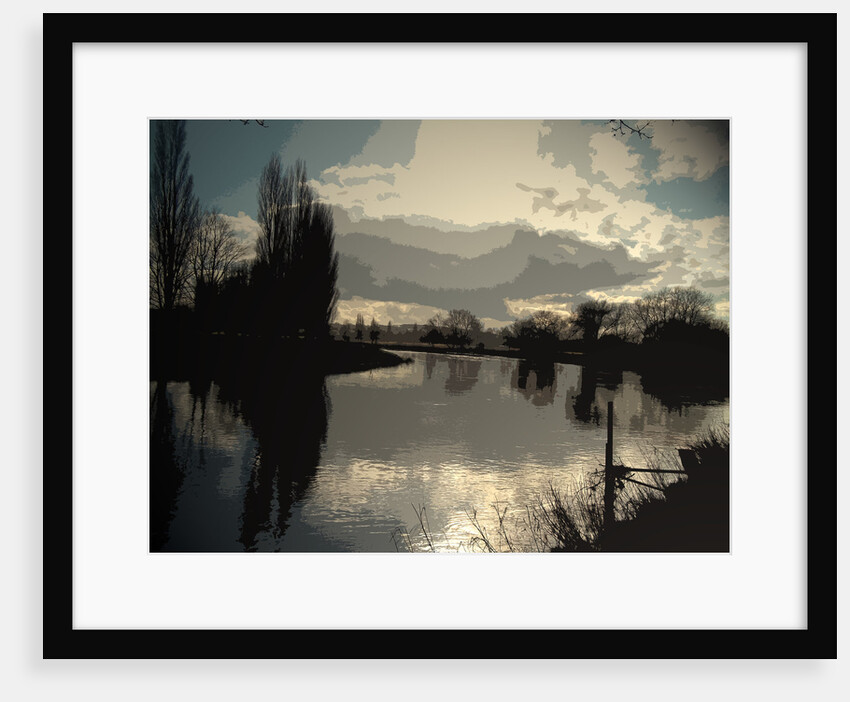 The River Trent at Barrow upon Trent by Sarah Smith
