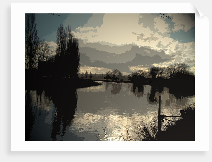 The River Trent at Barrow upon Trent by Sarah Smith