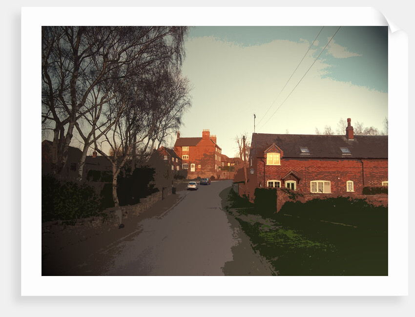 Stanton by Bridge Village Scene by Sarah Smith