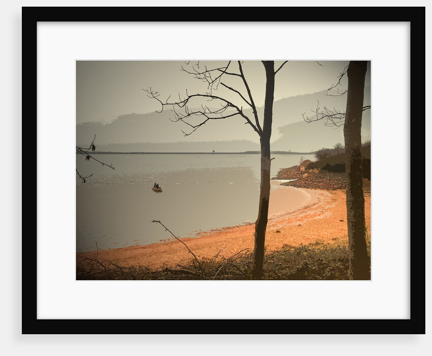 The Waterside at Foremark Reservoir by Sarah Smith