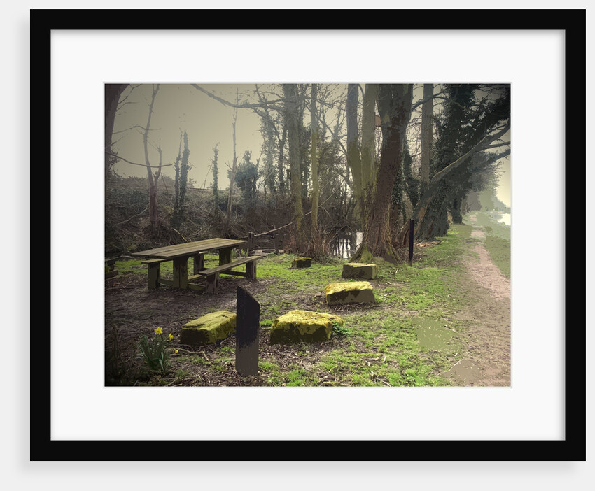 Rest Point at Ballast Hole Pond by Sarah Smith