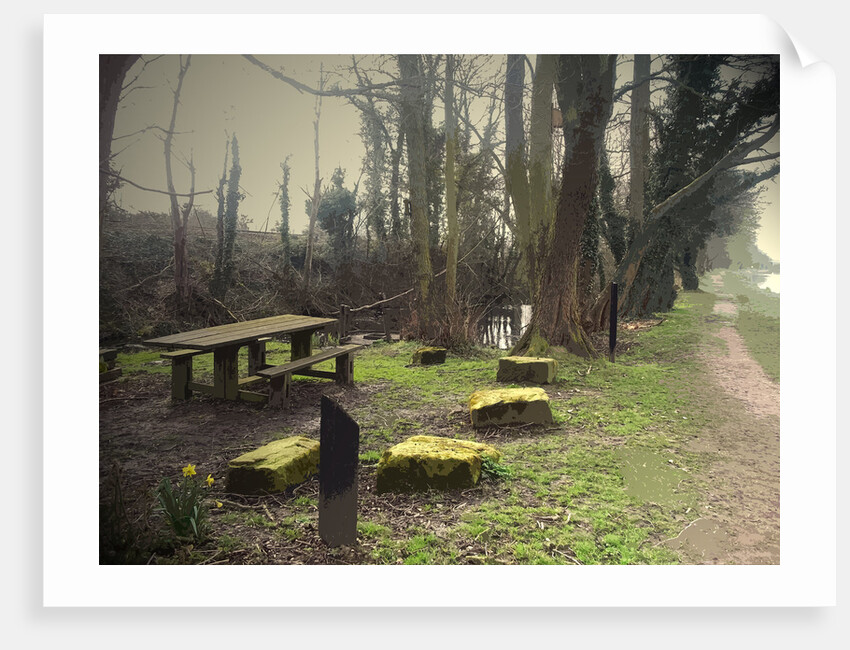 Rest Point at Ballast Hole Pond by Sarah Smith