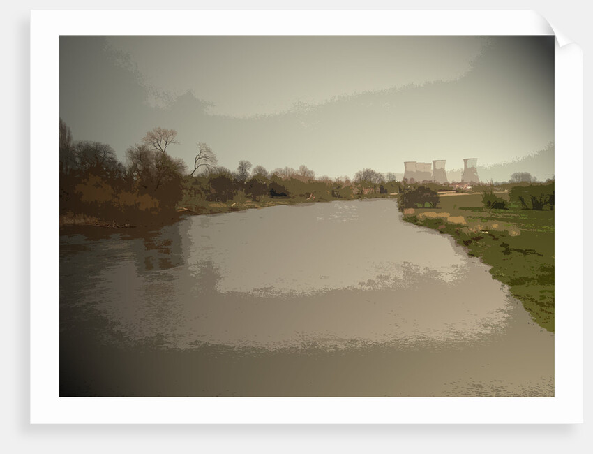 The River Trent from Willington Bridge by Sarah Smith
