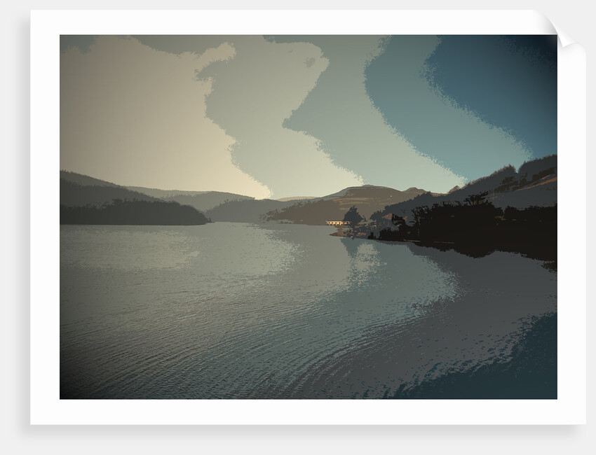 Afternoon Sun over Ladybower Reservoir by Sarah Smith