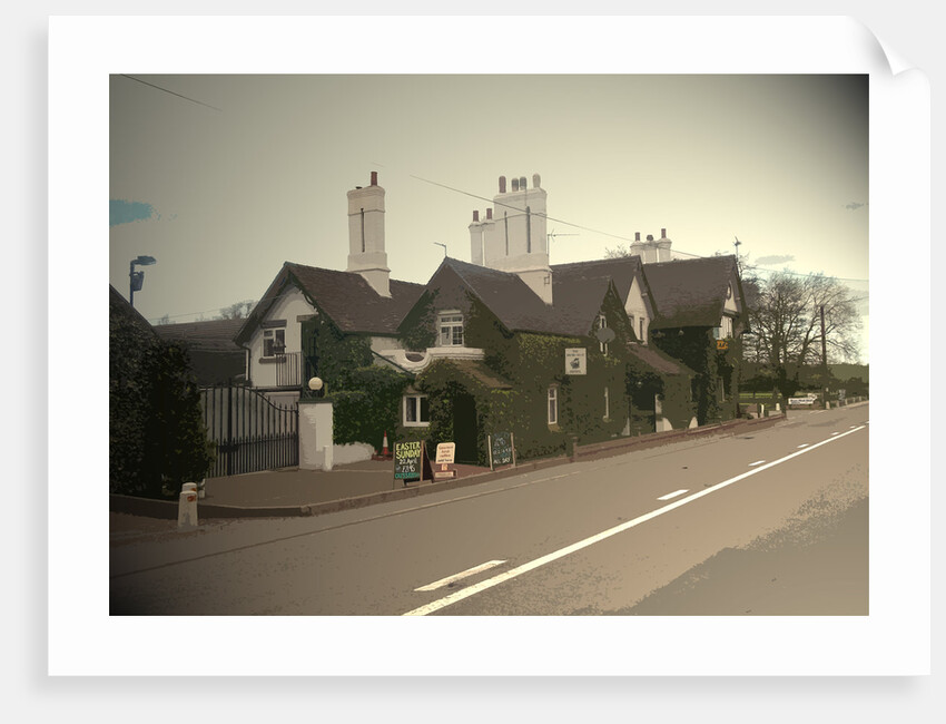 The Boars Head Hotel near Sudbury by Sarah Smith