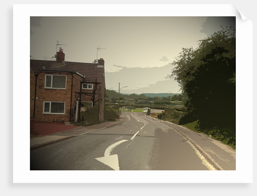 Nethermoor Road in Old Tupton by Sarah Smith