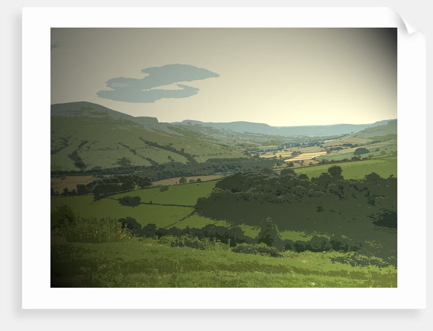 Vale of Edale from Jaggers Clough by Sarah Smith