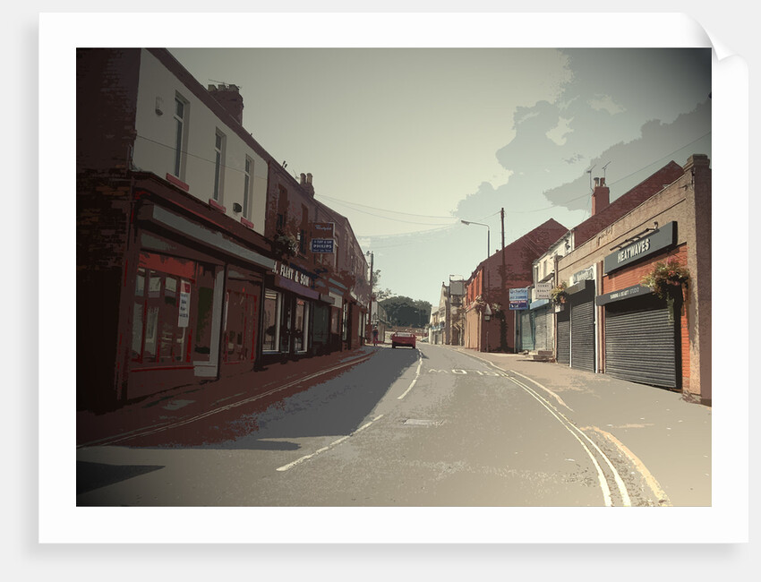 Main Street in Shirebrook by Sarah Smith