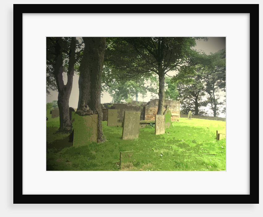 Remains of Heath Old Church by Sarah Smith