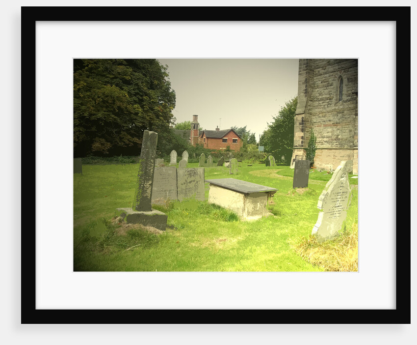 Churchyard Cross in Scropton by Sarah Smith