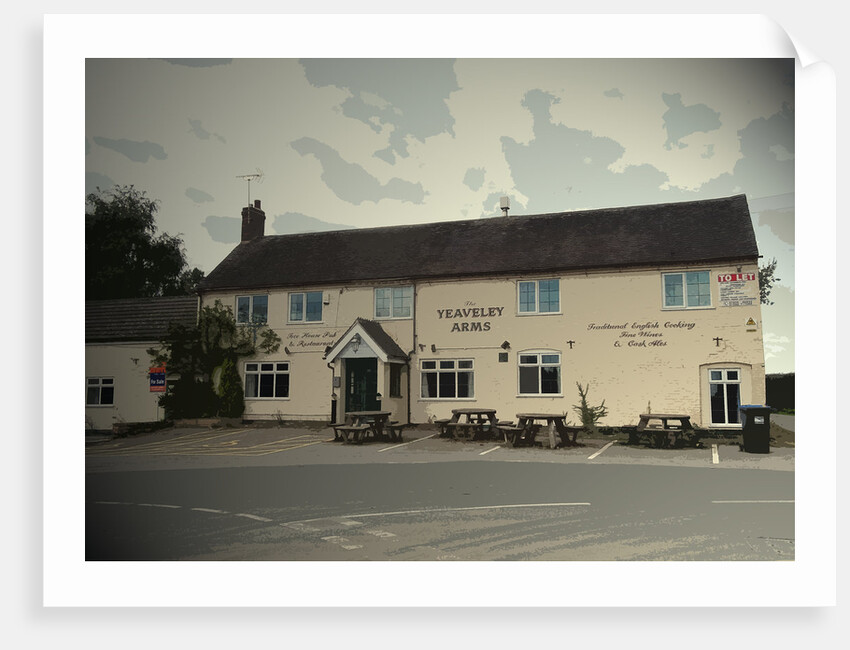 The Yeaveley Arms in Yeaveley Village by Sarah Smith