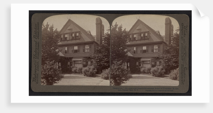 Sagamore, the cozy and hospitable summer home of President Roosevelt, Oyster Bay, N.Y by Anonymous