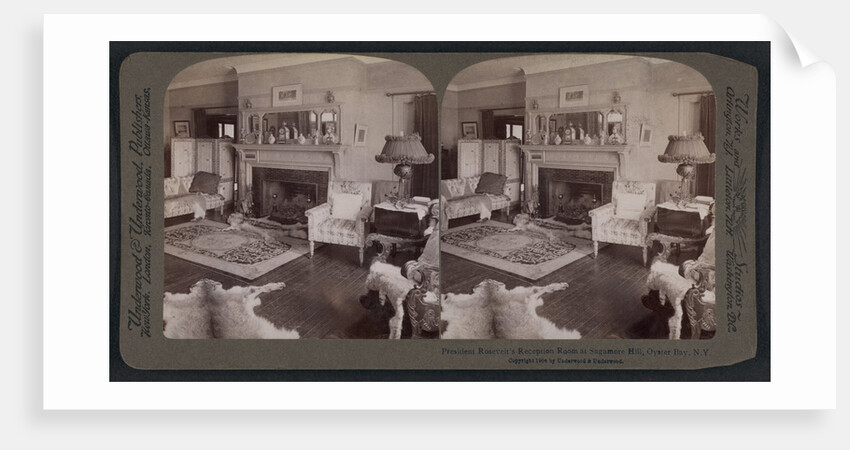 President Roosevelt's reception room at Sagamore Hill, Oyster Bay, N.Y by Anonymous