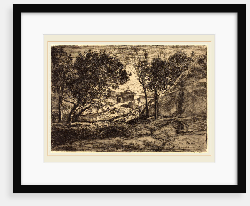 Souvenir of Tuscany (Souvenir de Toscane), c. 1845 by Jean-Baptiste-Camille Corot