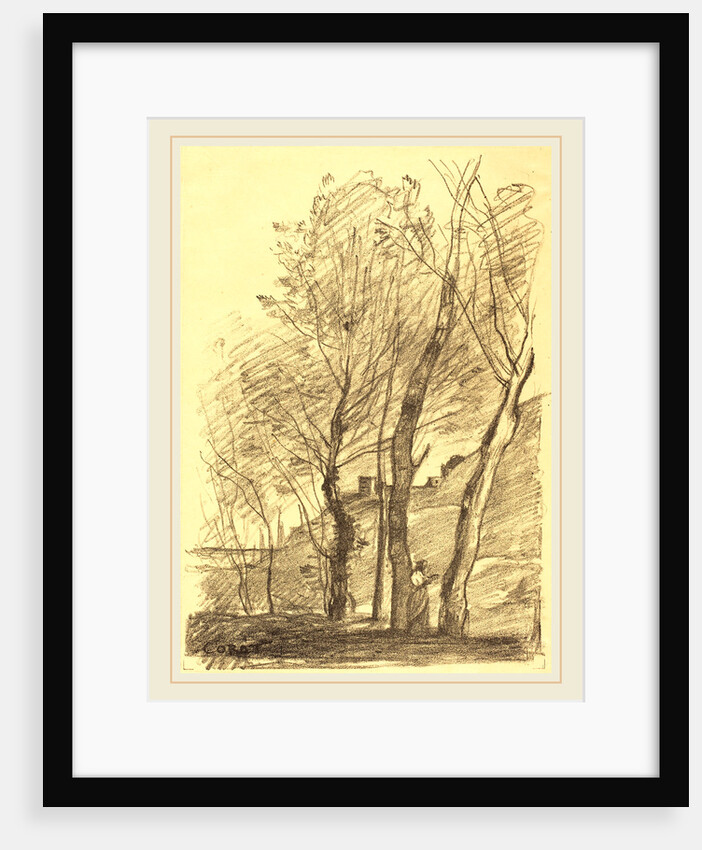 Reading Beneath the Trees (La Lecture sous les arbres), 1874 by Jean-Baptiste-Camille Corot