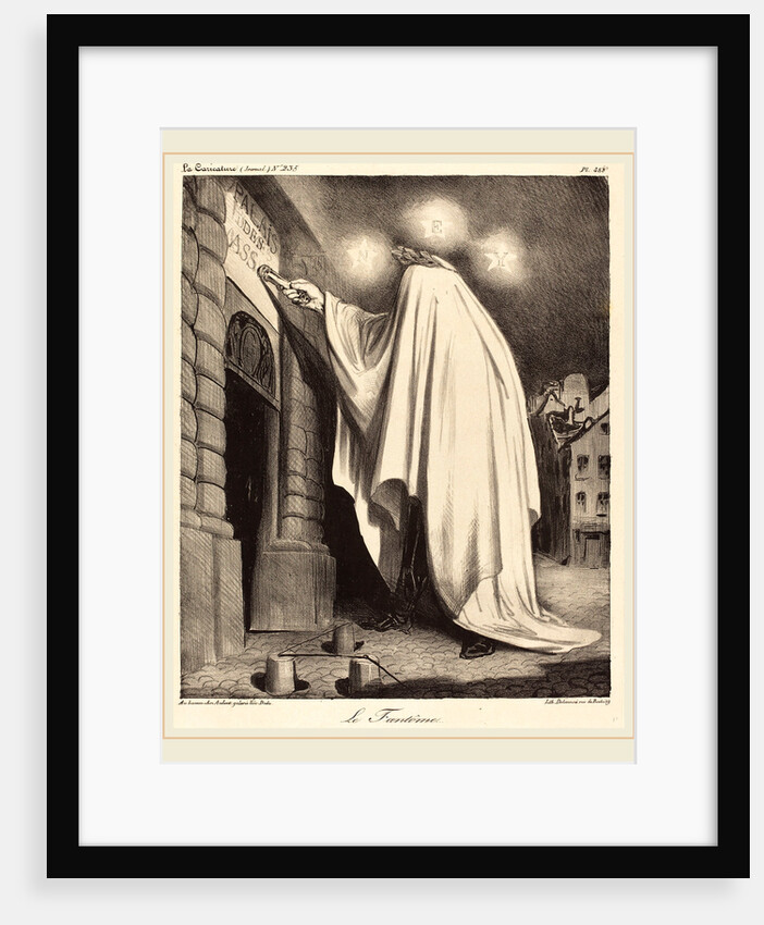 Le Fantome, 1835 by Honoré Daumier