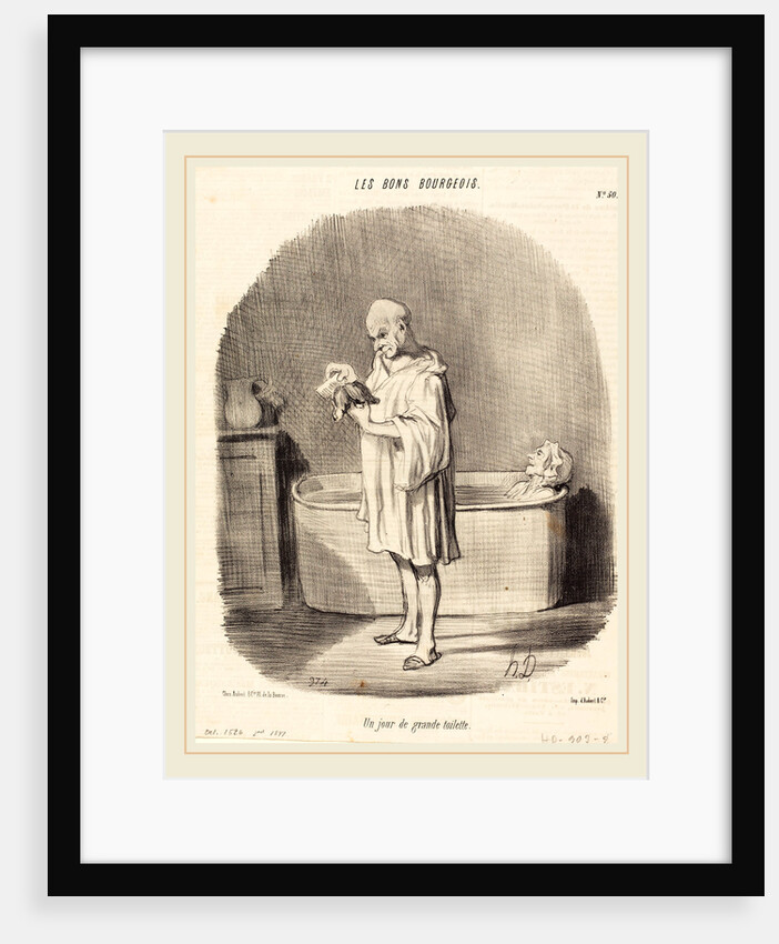 Un Jour de grande toilette, 1847 by Honoré Daumier